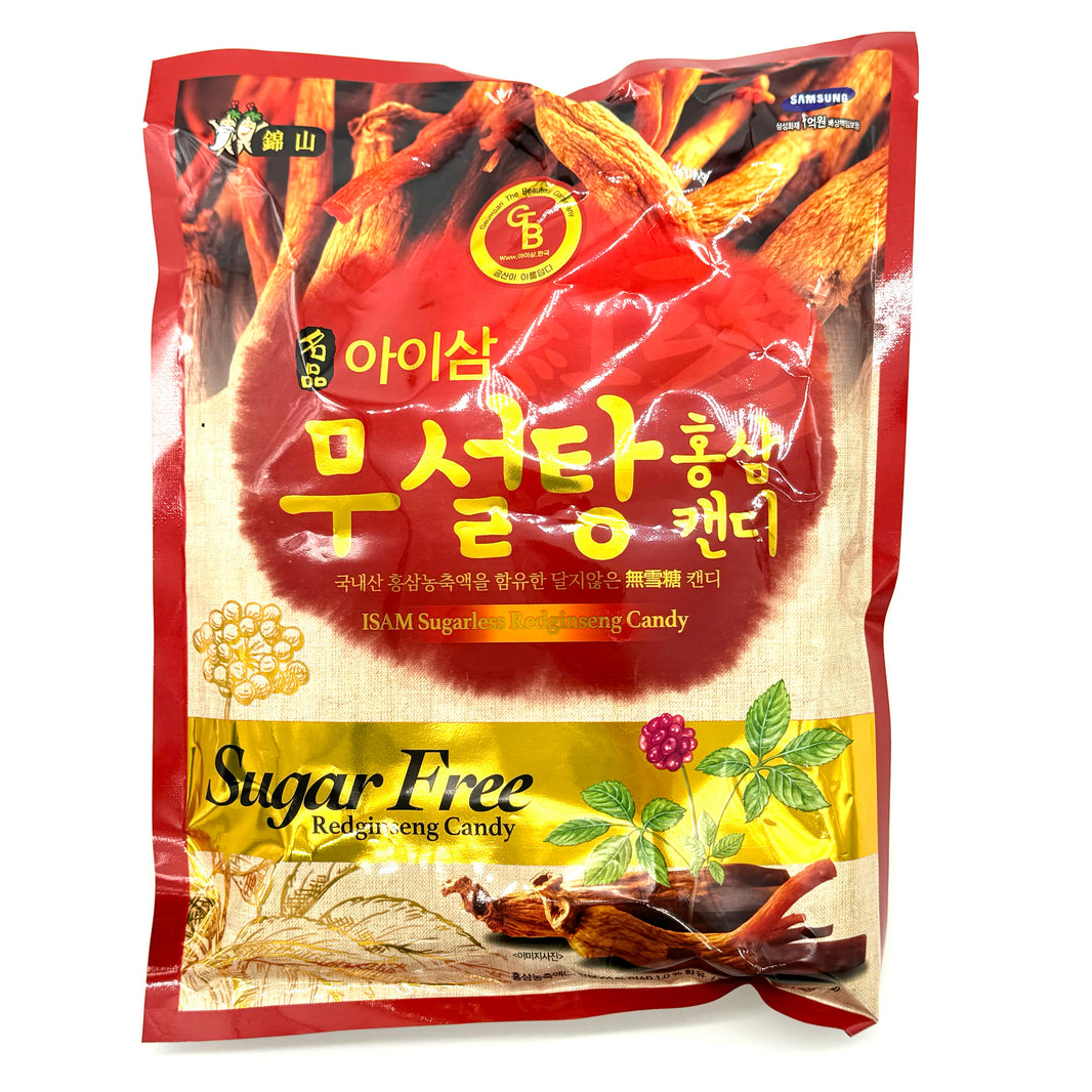 ISAM Sugarless Red Ginseng Candy (400g)