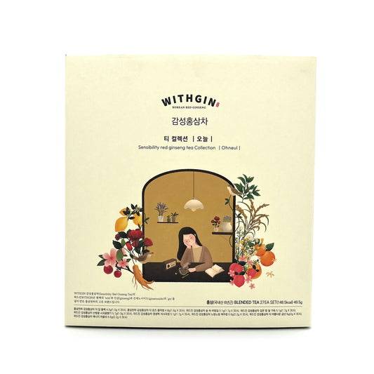 [Withgin] Sensibility Red Ginseng Tea Collection Today (27pcs)