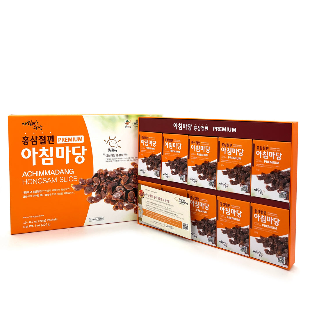 Red Ginseng Hongsam Slice Premium Pack (200g)