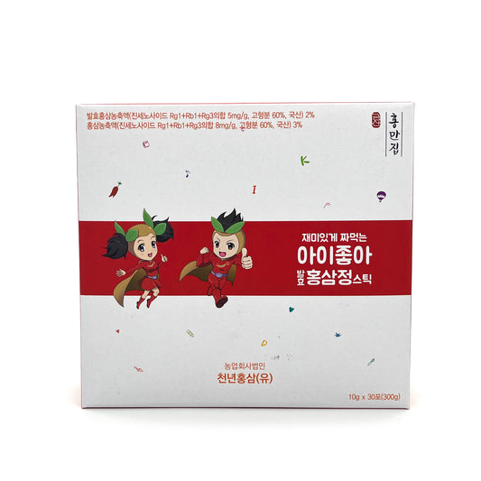[Hongmanjip] Ijoa Fermentation Red Ginseng Extract for Kids (200g)