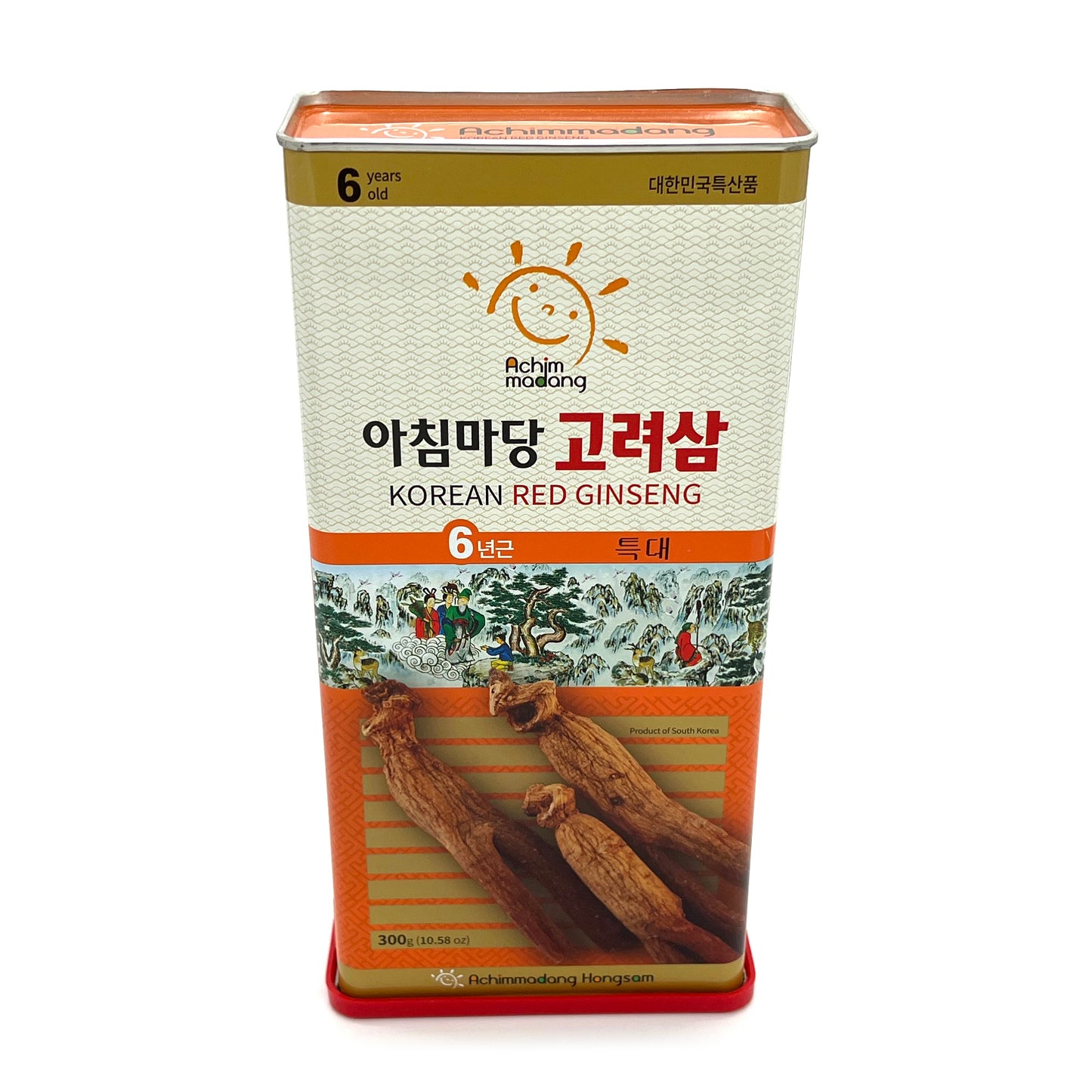 [Achimmadang] Korean Red Ginseng 6 Year Extra Large (300g)