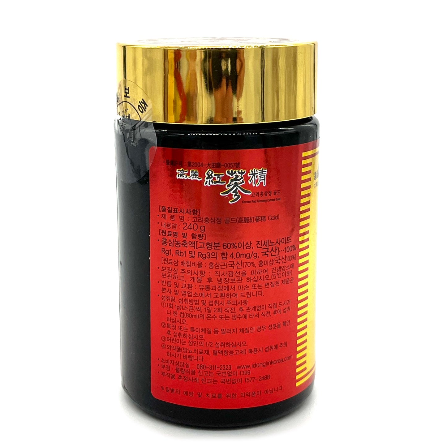 [Dongjin] Korea Red Ginseng Jung Gold Extract (240g)