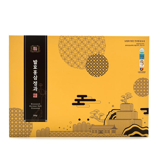 [Chunyun Hongsam] Honeyed Korea Red Ginseng Whole (300g)