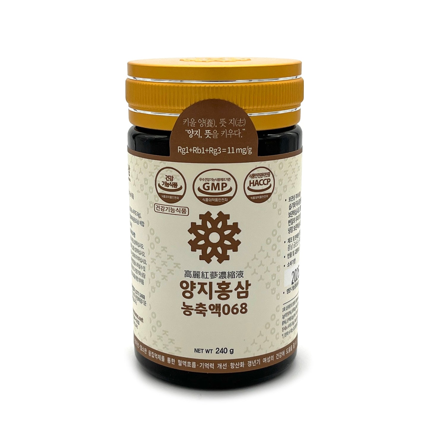 [Yangji] Korean Red Ginseng Extract 068 (240g)