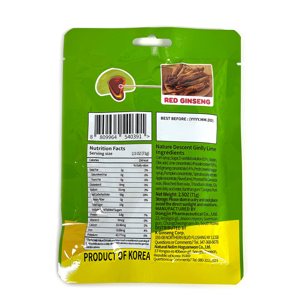 Lime Ginlly Jelly Red Ginseng in Selly (71g)