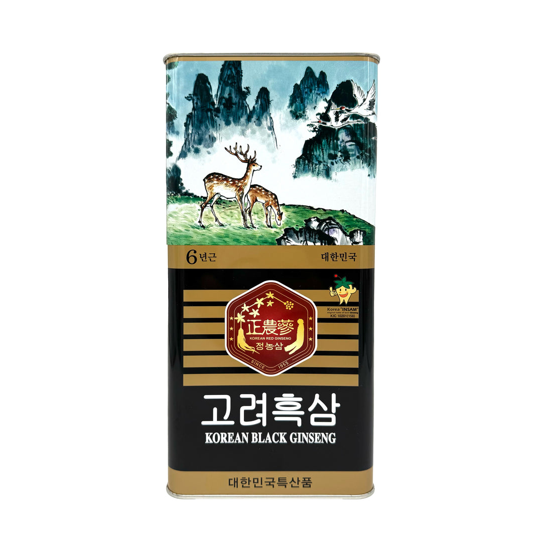 6 years Korean Black Ginseng Roots (300g)