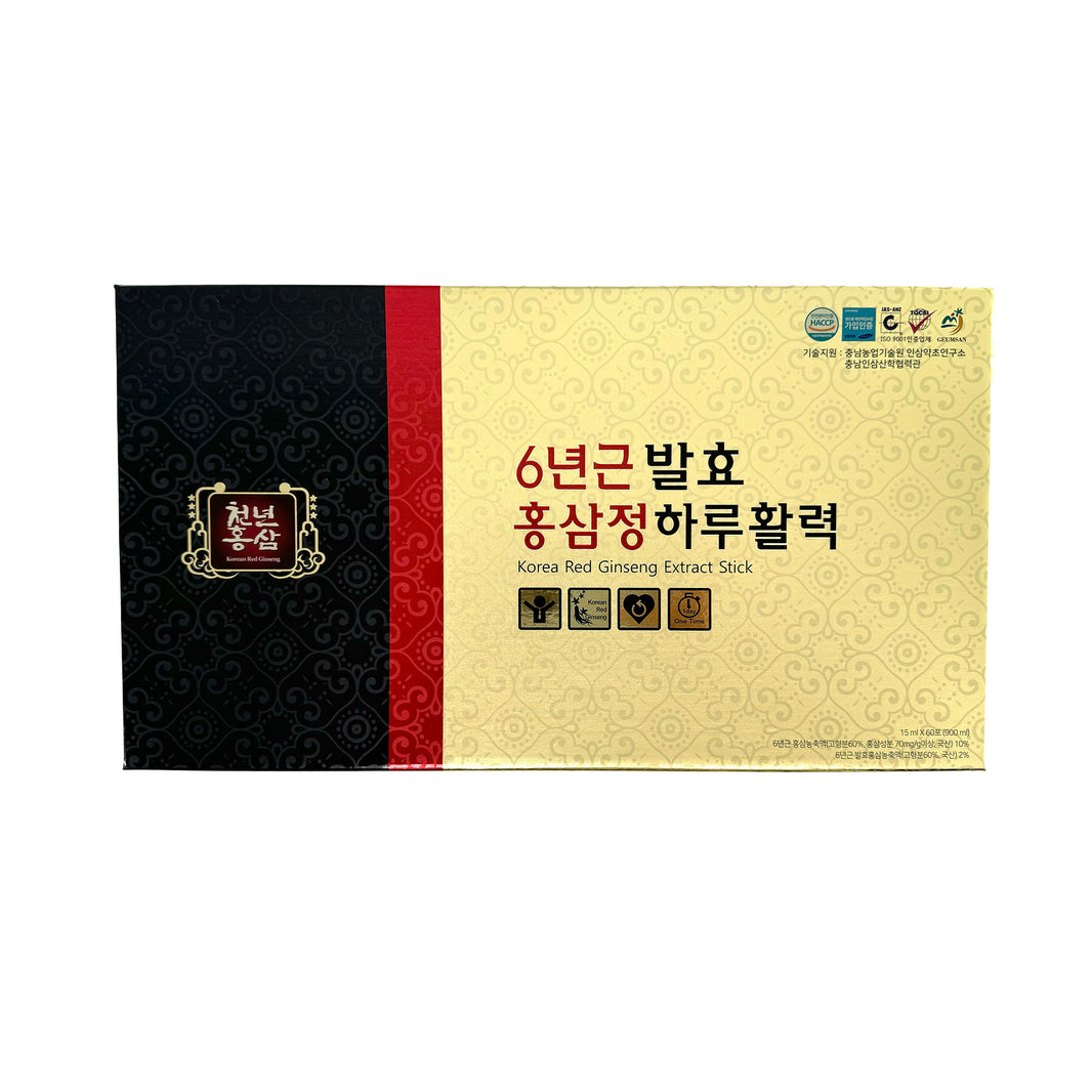 Korea Red Ginseng Extract Stick (15ml x60pk, 900ml)