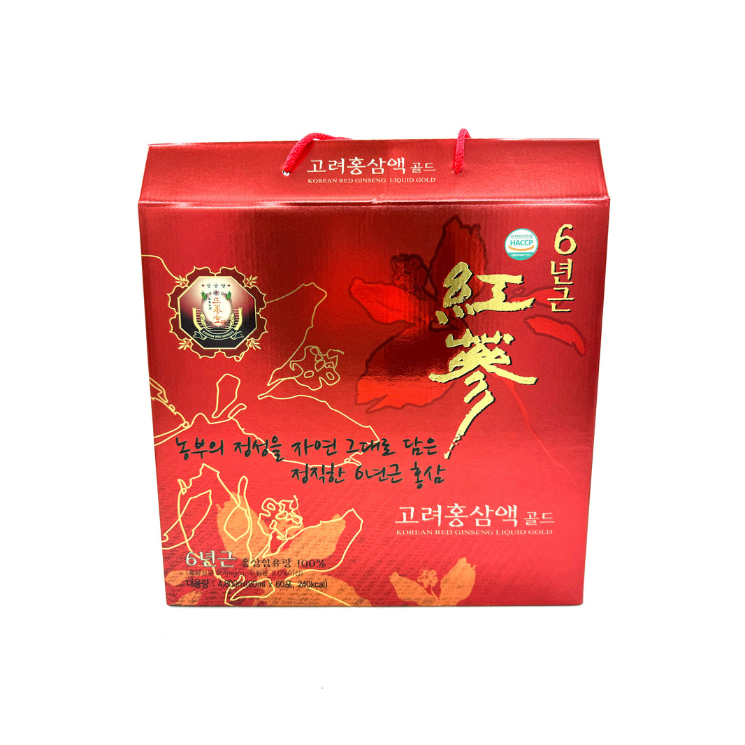 Korean Red Ginseng Liquid Gold(80ml x 60, 4800ml)