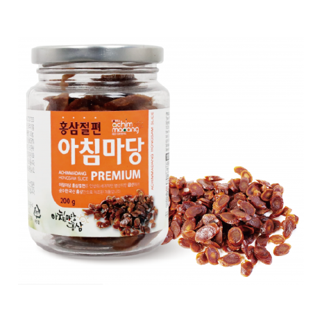 Red Ginseng Hongsam Slice Premium Jar (200g)